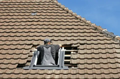 Pose de velux - Oltingue